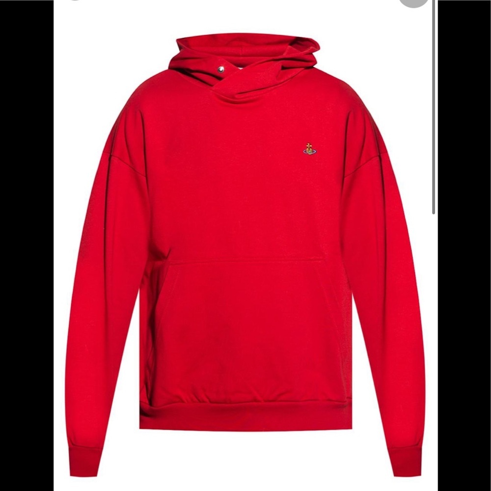 NWT Vivienne Westwood  Logo Red Hoodie